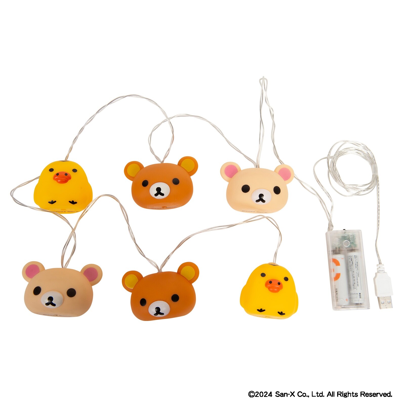 6連ライト　リラックマ