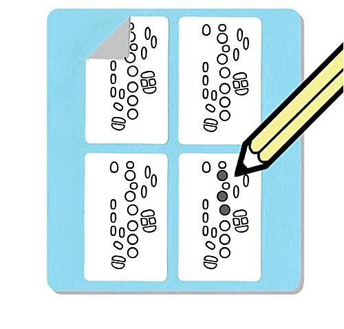 サクソフォン運指シール　250シールセット