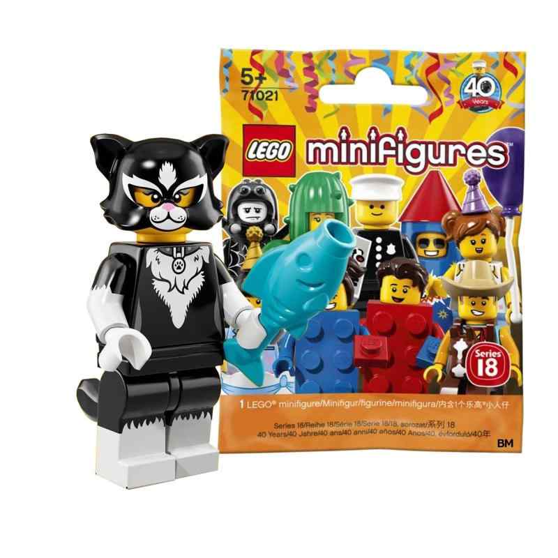 レゴ(LEGO) ミニフィギュアシリーズ 18 キャットガール【未開封】｜ LEGO Collectable Minifigures Series 18 Cat Costume Girl 【71021-12】