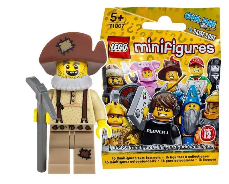 レゴ (LEGO) ミニフィギュア シリーズ12 探鉱者 未開封品 (LEGO Minifigure Series12 Prospector) 71007-8