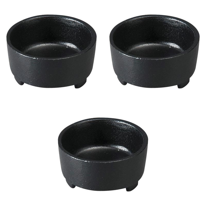 3個セット かまど用 三つ足火入 [ 6.6×3.3cm ] | アルミ釜 セトモノホンポ(Setomonohonpo)