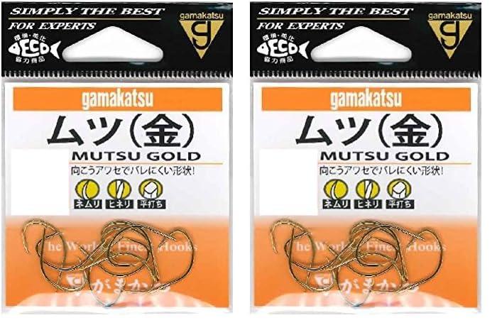 Rakuten - がまかつ(Gamakatsu) ムツ フック 金 12号 釣り針