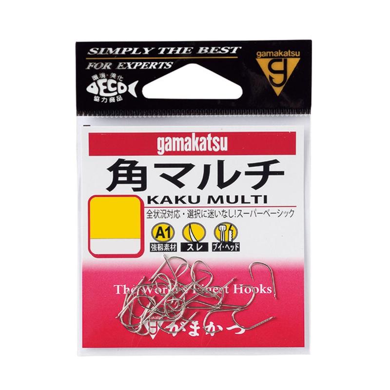 がまかつ Gamakatsu シングルフック A1 角 マルチ 27本 白 67834