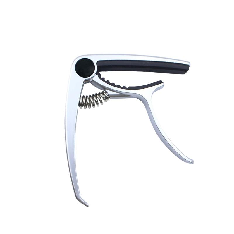 Guitar Capo, One-Touch Capo, Guitar Pin Remover, Musical Instrument Accessory, Easy Adjustment, Capo for Electric Guitars/Ukuleles/Acoustic Guitars