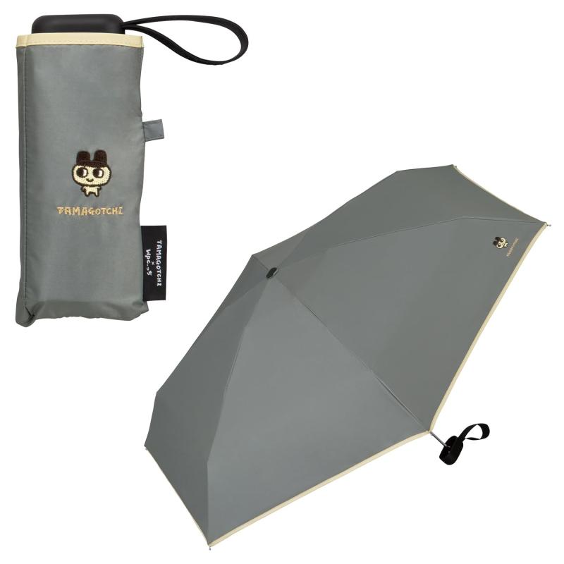 Wpc. 日傘 たまごっち×Wpc.っち 遮光率100%/UVカット率100%/・UPF50+/遮熱/晴雨兼用 折りたたみ傘 通勤 通学 可愛い レディース 801-TM