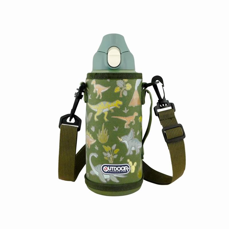Rakuten - OUTDOOR PRODUCTS（ アウトドアプロダクツ ） 子供用 ステンレス ワンプッシュ ボトル 700ml 保冷専用