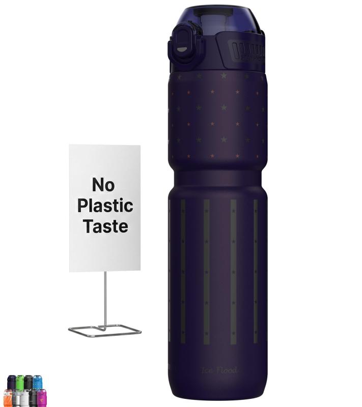 乐天商城 - MYFOREST 700ml 魔法瓶 真空断熱サイクリングウォーターボトル、316 外科用ステンレス鋼水筒: プラスチックの風味なし、MTBやグラベルでの強力なグリップ、大口/小口飲む 2-in-1、食器洗い機対応
