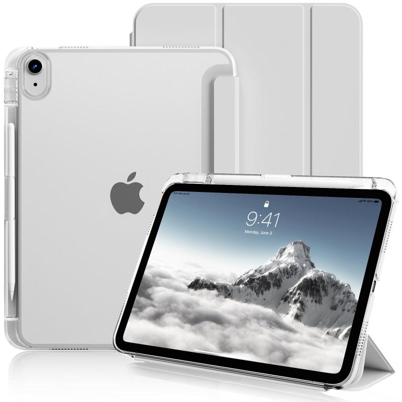 SQBEBS iPad 第11世代 ケース (A16) 2025 iPad 第10世代 ケース (2022) 11/10.9インチ 半透明フロストPCハードバックカバー