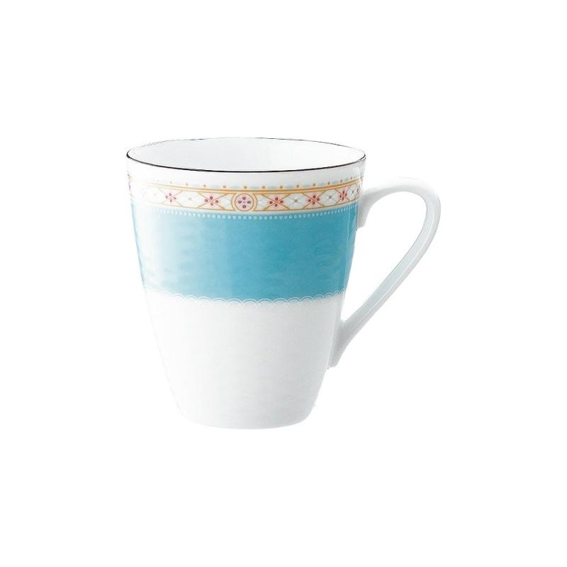 Noritake ファインポーセレン ハミングブルー マグカップ