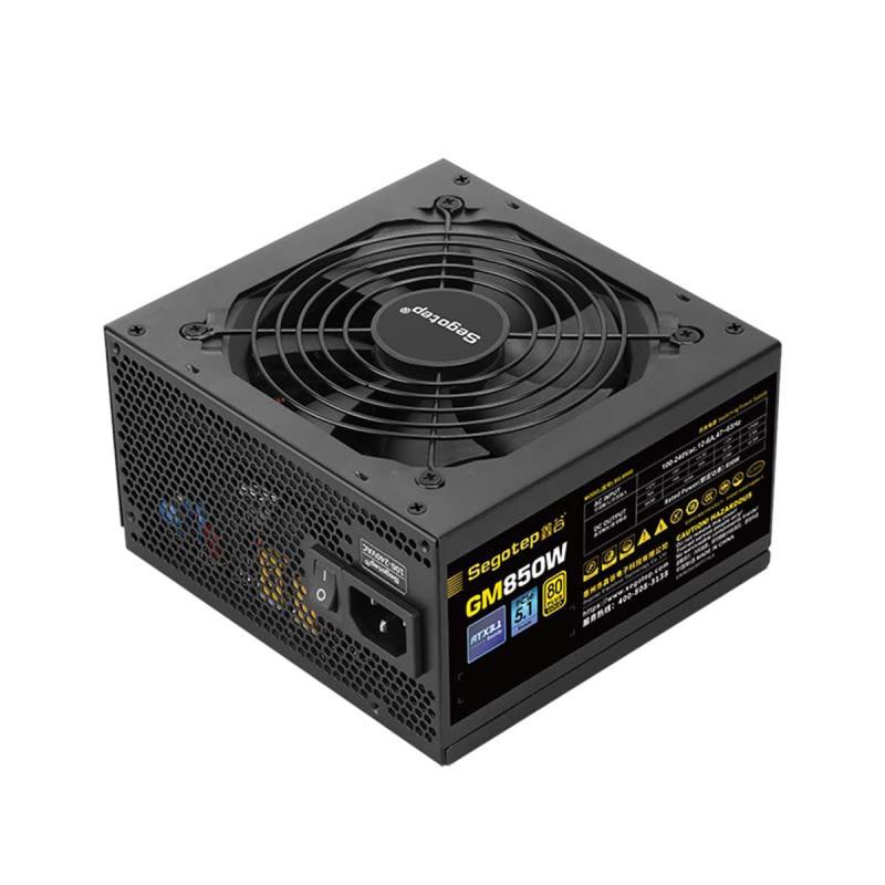 乐天商城 - Segotep 80PLUS GOLD 認証取得 高効率電源ユニット GM850W ATX 3.1 120 mmファン搭載 フルモジュラー式電源 奥行140 mmのコンパクト設計