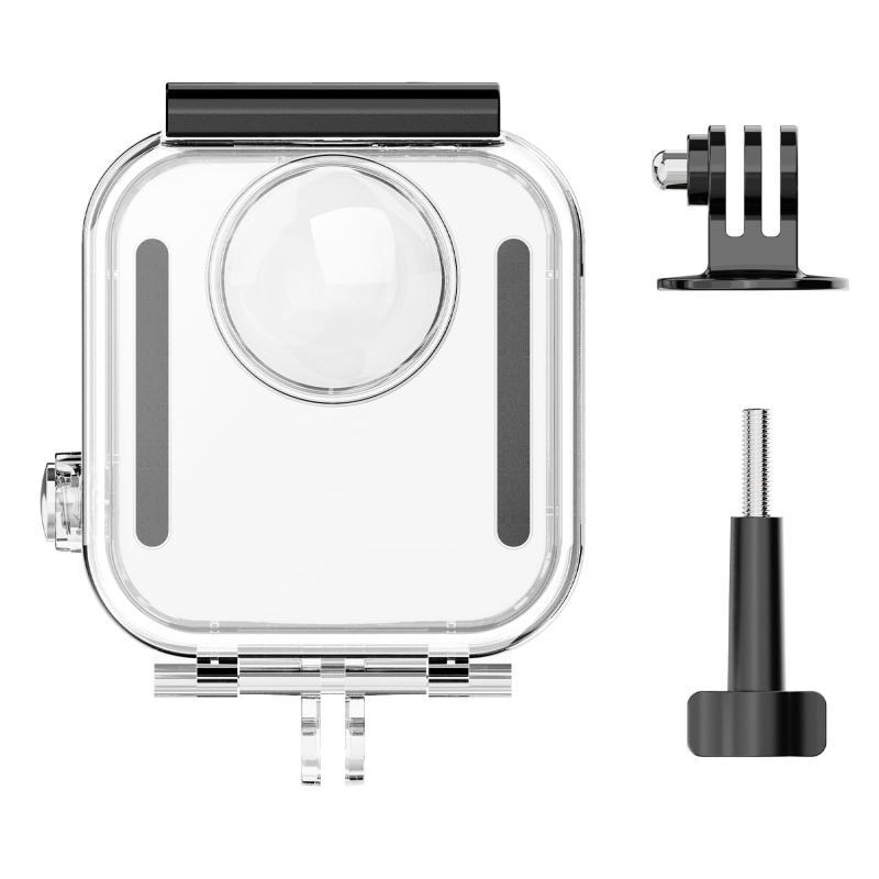 GoPro MAX2 対応 防水ケース 保護ケース 潜水ケース 水中撮影用 耐圧性 防塵 落下...