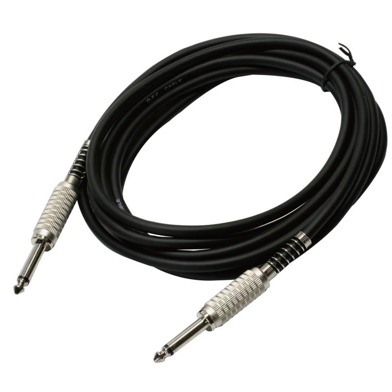 Rakuten - TECH ギターコード 7m ケーブルの太さ 直径6mm TC-7 ブラック
