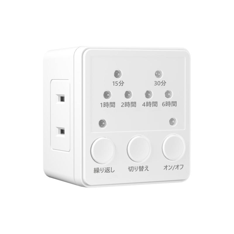 Rakuten - BN-LINK タイマー コンセント ボタン式 デジタルタイマー プログラム 付き 電源タイマー コンパクト設計 時間もエネも節約 設定簡単 100AVC 50/60hz 15A 1500W