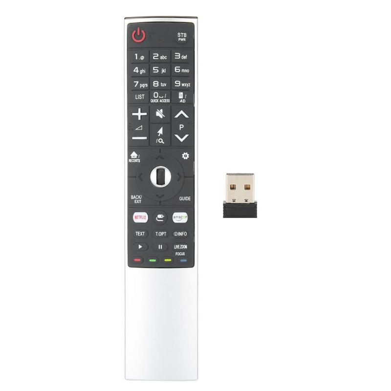 Rakuten - Vbestlife リモコン AN-MR700用ワイヤレスレシーバー付きユニバーサルテレビリモコンAKB75455601 AKB75455602OLED65G6P-Uテレビ