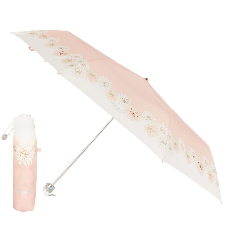 Rakuten - PAUL＆JOE ACCESSOIRES (ポール＆ジョー) ムーンバット 傘 レディース 丈夫 花柄 クリザンテーム 折りたたみ傘10978