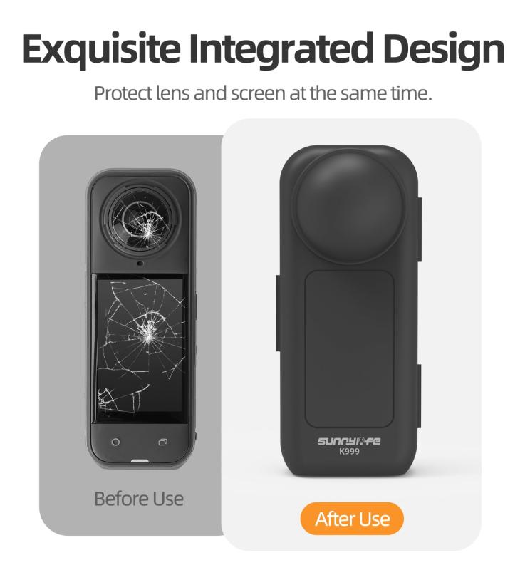 Taoricup Insta360 X5 対応 保護ケース 保護カバー 収納ケース Insta360 X4 専用 アクセサリー ハンドストラップ付き 落下防止 防塵