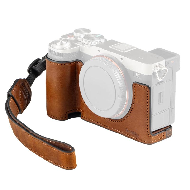 Rakuten - SmallRig Sony対応 Alpha 7C II/Alpha 7CR用 カメラ レザー ケース キット 5015