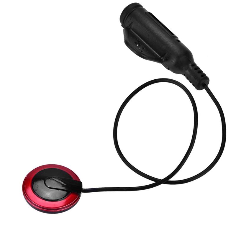 Ailgely ピエゾマイク ピックアップ ギター ウクレレ バンジョー Erhu 楽器 レッド ABS 6.35mm メスジャック 音楽愛好家向け