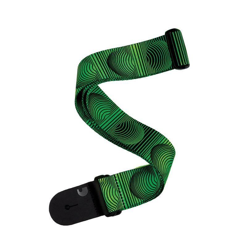 Other - D'Addario ダダリオ ギターストラップ Woven Strap P20W1506 Optical Orbs 【】