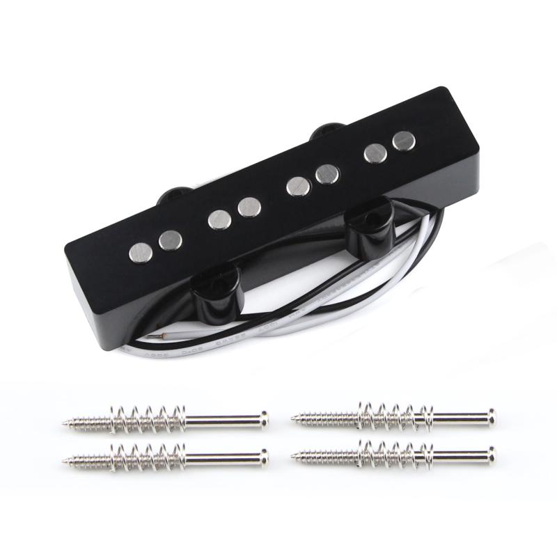 Rakuten - FLEOR Alnico5 Jベースピックアップ+ Pベースピックアップセットフィット4弦エレキベースギターパーツ