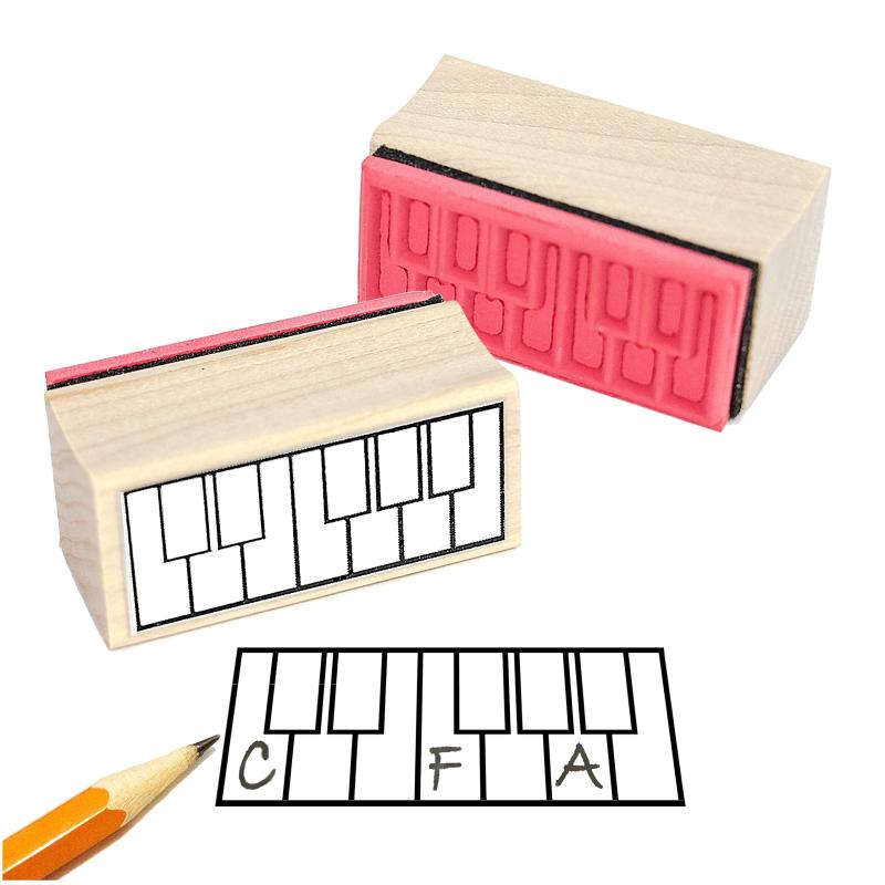 Stamps - ピアノ 運指ゴムスタンプ