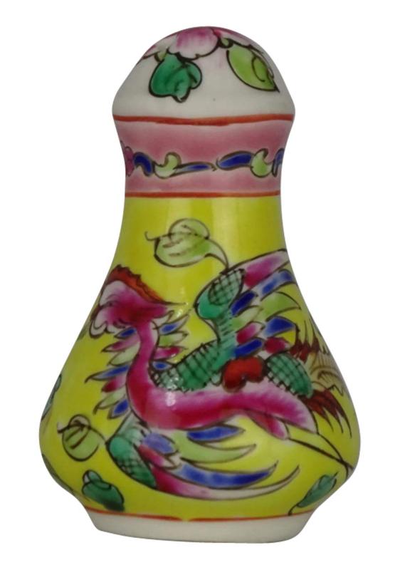 プラナカン食器 塩・胡椒入れ高さ　約9cm