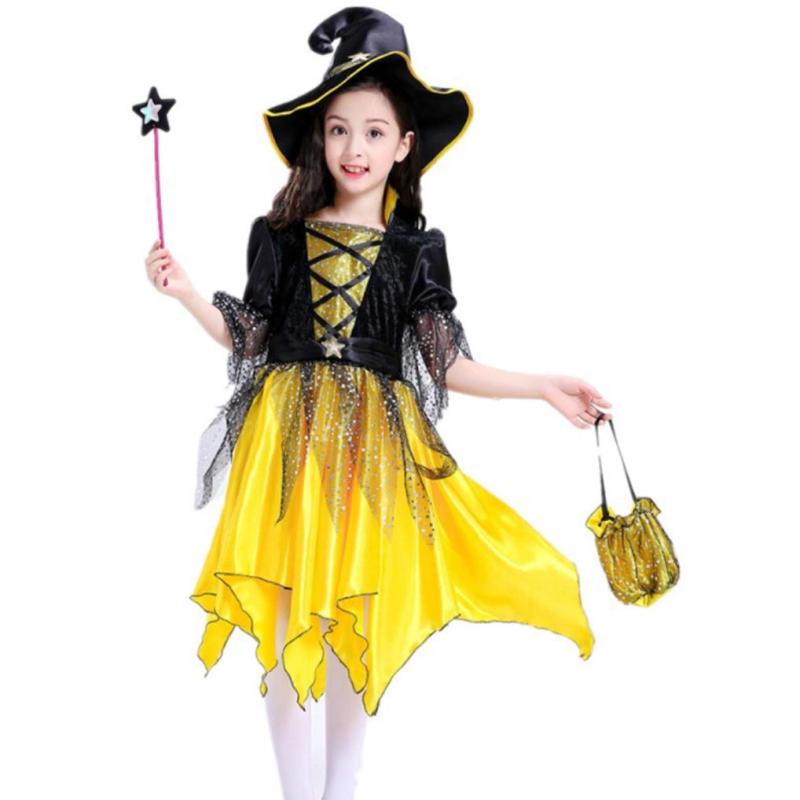 Rakuten - コスプレ ハロウィン 衣装 コスチューム プリンセスなりきり 子供 ドレス 魔女 悪魔 ウィッチ 可愛い 仮装 女の子 クリスマス Halloween 演出服 キッズ ハロウィーン パーティー 文化祭 イベン