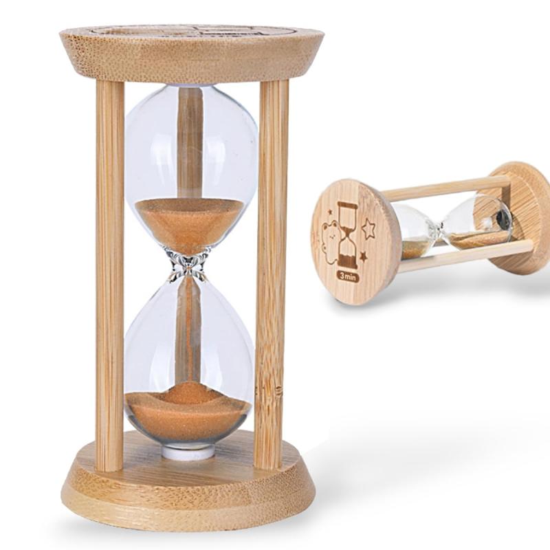 Cospys 砂時計 卓上 サンドタイマー 木製 サウナ インテリアタイマー インテリア 飾り物 贈り物