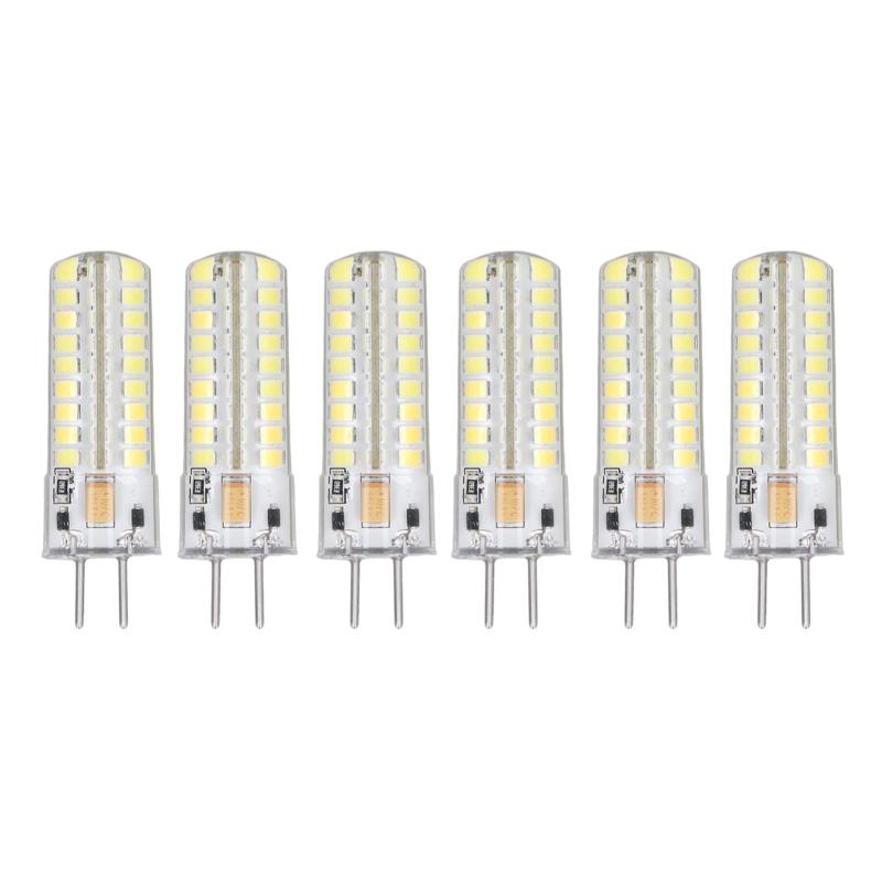 Rakuten - GY6.35 LED電球6個、7W AC DC12V 700lm、360度コーン電球、72個のLED、ペンダントシーリングランプに最適