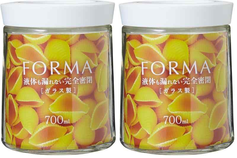 アスベル 密閉ガラスポット 「フォルマ」 2