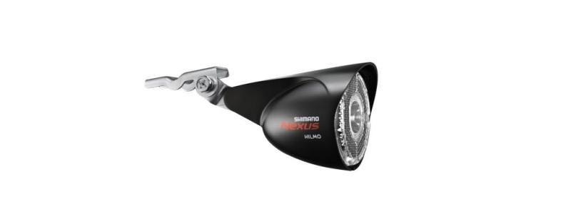 シマノ(SHIMANO) ハブダイナモ用ライト LP-C2201 バスケット下取付 対応ハブダイナモ:J2-A 6V-0.9W ブラック/シルバー