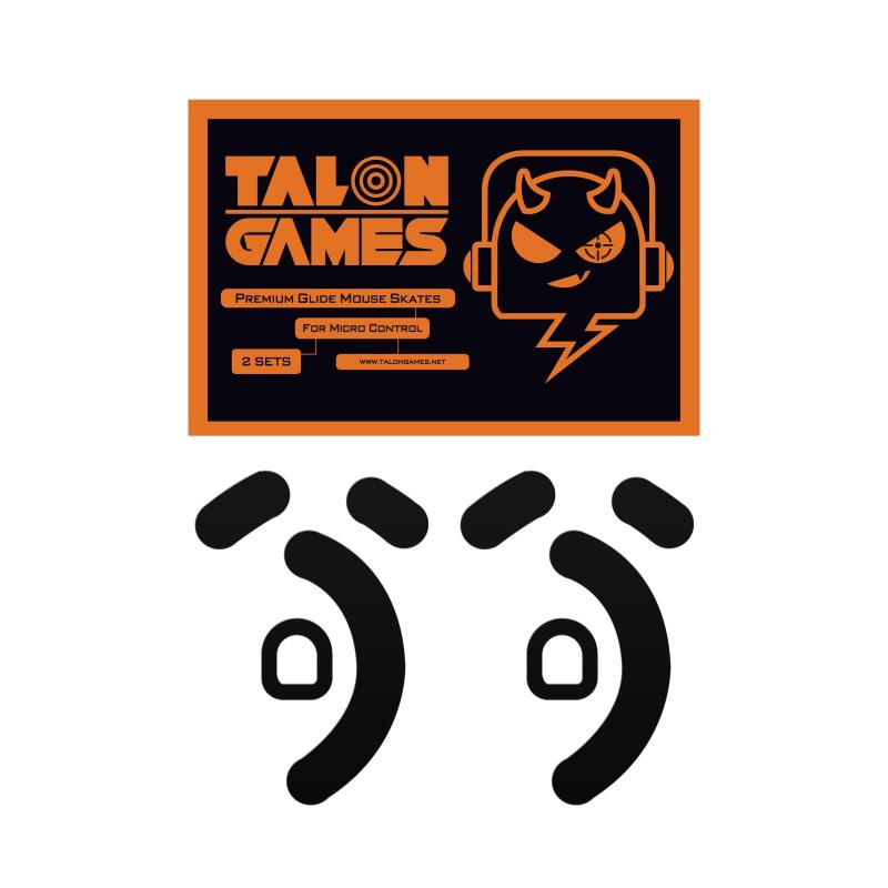 【コントロール重視タイプ】TALONGAMES コントロール バージョン マウスソール 用 樹脂/ガラスマウスパッド専用 交換用 2セット入り プレミアム グライド スケート フィート 高耐久 低ノイズ