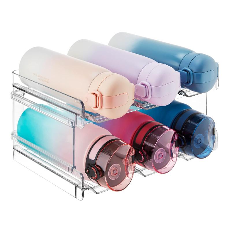 Lifewit Stackable Water Bottle Organiser for Cabinet, Freezer, Pantry