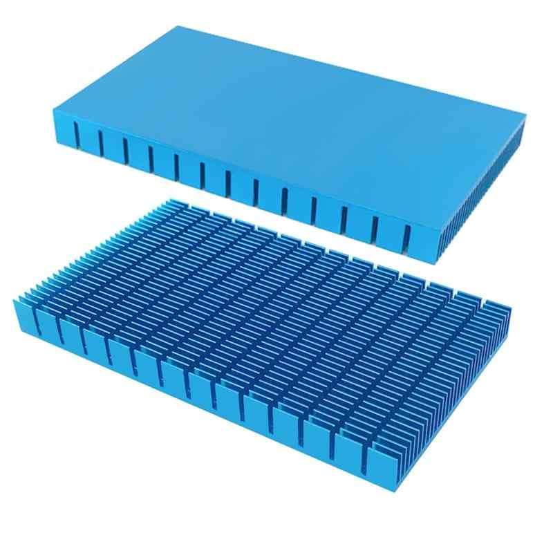 Awxlumv ヒートシンク 冷却板 放熱板 150x85x12mm