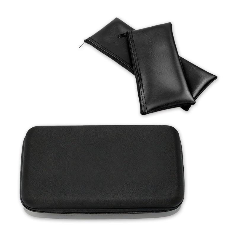 nijmomo ハードマイクケース 2本用 ソフトケース 2個 3種セット マイクバック マイク収納