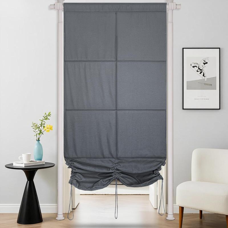 【TORIBIO】 防音カーテン 小窓 遮光シート ポケット付き DIY内蔵吸音材 長さ調節可能 遮音シート 窓防寒 遮光 遮熱 UVカット 布 騒音軽減 室内 音響録音 幅110cm×長さ237cm×厚さ10mm 1枚