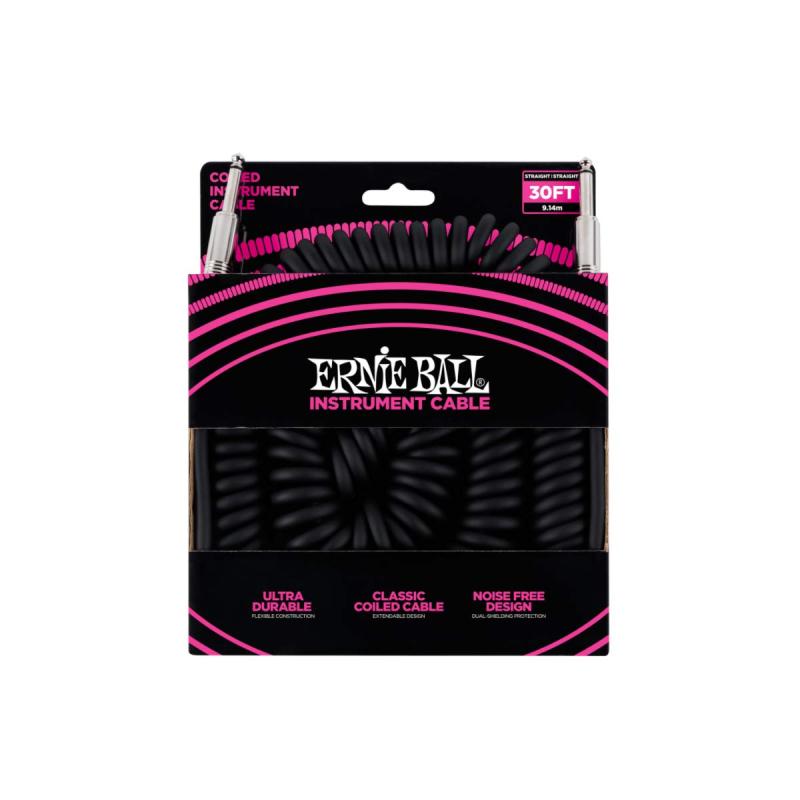 乐天商城 - 【正規品】 Ernie Ball ギター コイル シールド ケーブル (30' 約915cm)