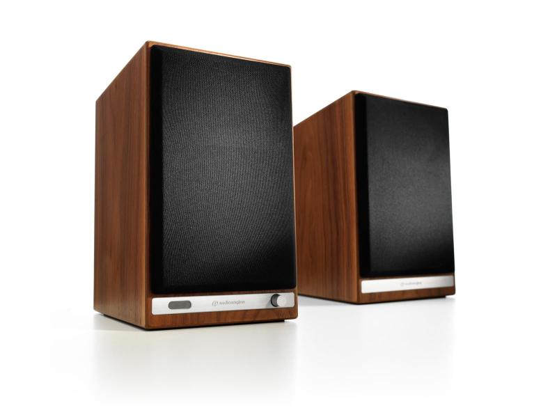 Audioengine オーディオエンジン HD6 ワイヤレス・パワードスピーカー l ブックシェルフ型ホームミュージックシステム Bluetooth aptX HD対応・DACアンプ内蔵 l 有線・無線接続、AUX入