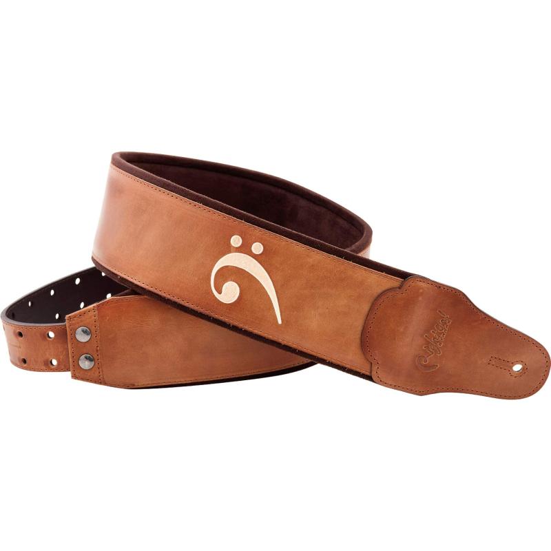 RightOn STRAPS ギター・ベース用ストラップ 幅 8cm、長さ 98~153cm FAKEY