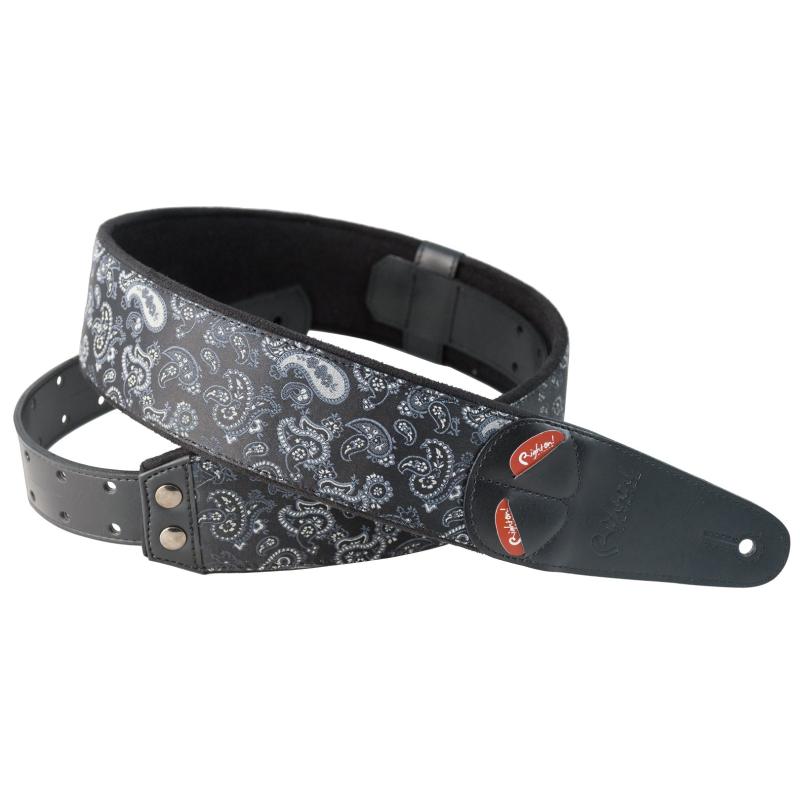 RightOn STRAPS ギターストラップ 幅 6cm、長さ 95~150cm PAISLEY