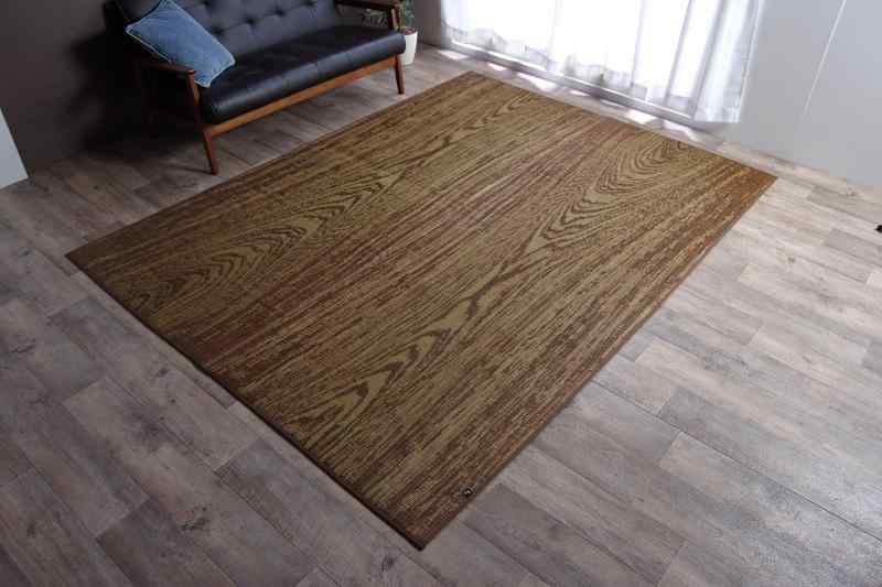 Rakuten - イケヒコ い草ラグ カーペット 日本製「 Fウォール 」約140×200cm/191×191cm/191×250cm 国産 ラグ い草カーペット