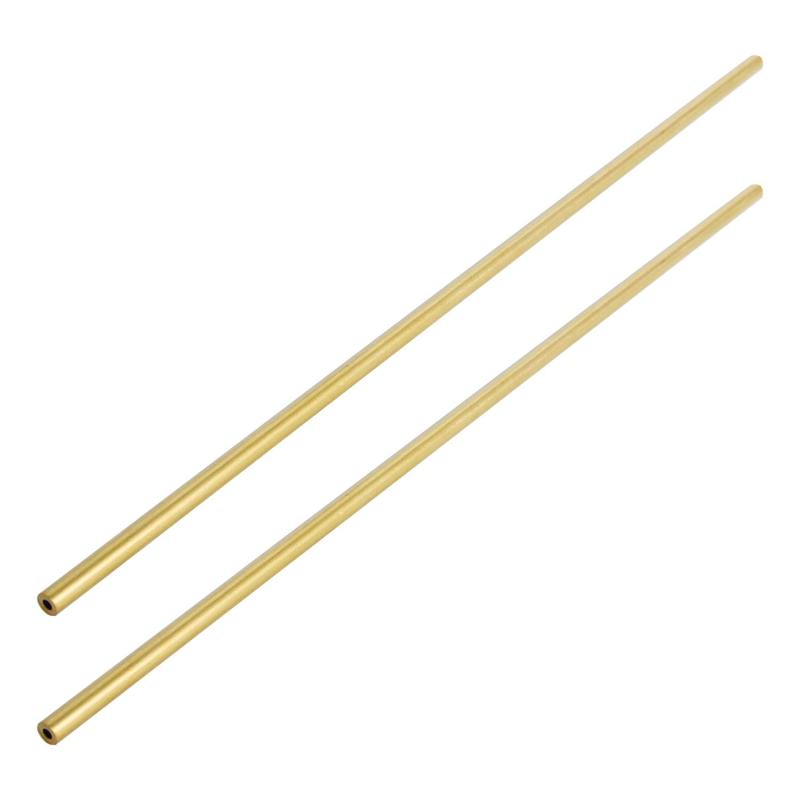 乐天商城 - Aopin真ちゅう丸管銅パイプID 7.1mm / 7/25" x OD 7.5mm / 3/10"中空銅管 - 300mm / 1 Ft / 12 インチ長さ冷蔵庫用毛細管、冷却システム、ウィンドチャイム、2個
