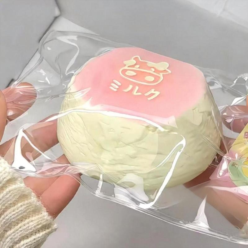 スクイーズ玩具 スクイーズケーキおもちゃ ゆっくり元に戻ります ソフト感覚スクイーズケーキおもちゃ ストレス発散グッズ 長く遊べます ストレス解消 putera-10146699 GRATIQUE MIEI パッケージ画像
