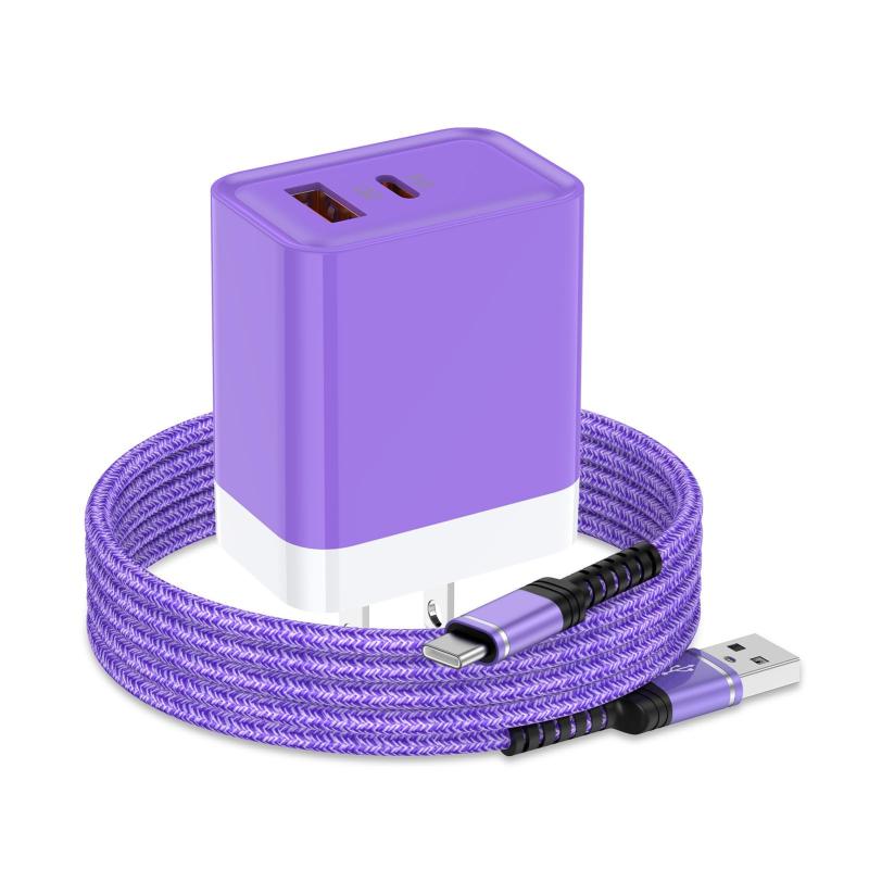 Type c急速充電器 PD充電器 20W USB-C充電器 PSE認証済 Type cケーブル*0.9M付き USB-C電源アダプタ iPhone15充電器 タイプc充電器 ACアダプター 高速充電器 USB-C &amp; USB-C 2.0 ケーブ