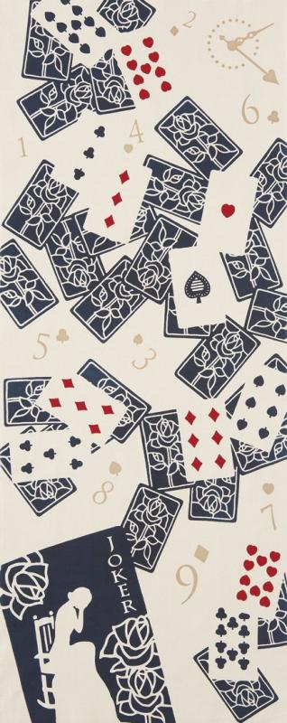 Other Patterns - kenema 手ぬぐい 注染 ひとひら浪漫 Old Maid 36×90cm 51697
