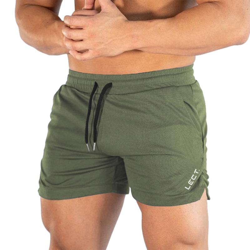 Rakuten - [Manatsulife] メンズ ショートパンツ ハーフパンツ 3分丈 メッシュ生地 短パン スポーツウェア ジムウェア 夏 軽量 ランニングパンツ DK05