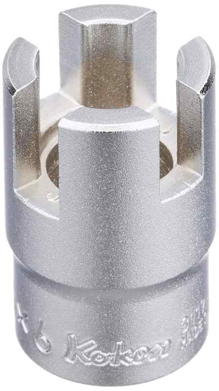 乐天商城 - Koken 山下工業研究所 コーケン ソケット 3/8(9.5mm)SQ. 蝶ネジ用ソケット 5.5×6mm 3119-5.5×6