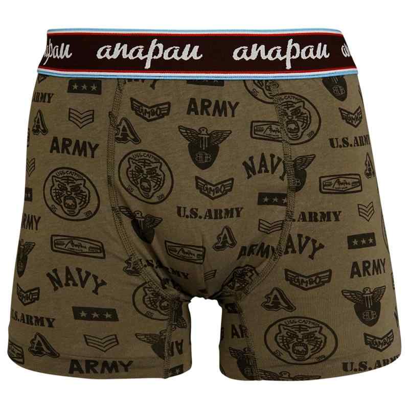 Rakuten - [アナパウ] anapau ARMY ボクサーパンツ 前開き メンズ 日本製 P-2314