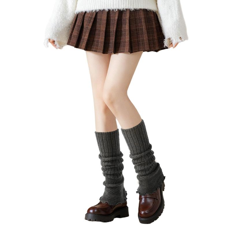 Rakuten - [DAMILY] レッグウォーマー レディース 綿 秋冬 冷え取り ラメ入り 足首ウォーマー 暖かい 締め付けず 防寒 レッグウォーマー 冷房対策 就寝用