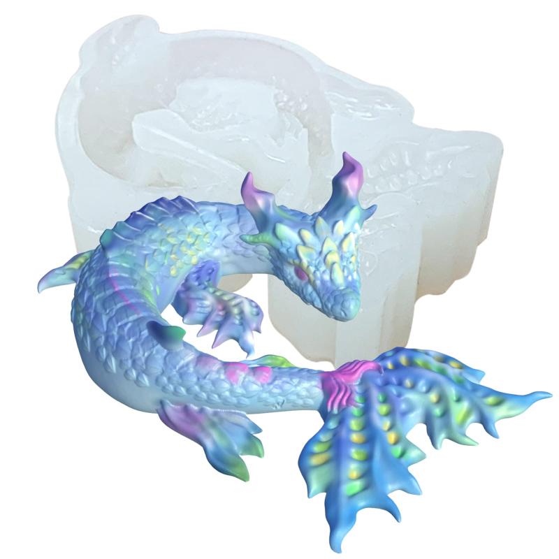 KAKIWYHHH ウォータードラゴン 水竜 龍 UVレジン エポキシ樹脂 立体 シリコンモールド 手作り 石膏 石鹸 キャンドル 粘土 フォンダン チョコレート【素材】柔らかく丈夫シリコン製ので、取り出しやすく使いやすいモールドです。お手入れも簡単です。透明なモールドだから、クラフトを作る時し仕上げを検査できます。不浸透性、厚みがあり、破れにくい、高い耐久性がもっています。【プロ仕様型】ユニークなデザインで、生き生きとした作品が作れます。デザート、チョコレート、キャンディー、アイスキューブ、プディング、ゼリーなど、自分だけのオリジナル作品を作ることができます。UVレジン、石膏、石鹸、ロウソク、ワックス、レジン、エポキシ樹脂、二液レジンなどの材料も適用なプロ仕様型です。【高品質】柔らかくしなやかで丈夫で耐久性があり、再利用可能で、変形や破損が少なく、長時間お使いいただけます。【取り出しやすい】お好みで色やミニチュア装飾、金箔や押し花などの材料をモールドに流し込み、完全に硬化されるまで置きます。この柔軟なシリコンモールドは、非粘着性の表面で、下から少し押すだけで完成品がすぐに取り出しやすいです。【幅広く使用可能】手作り作品が好きな方、おしゃれな雑貨が好きな方、ご家族、ご友人、知人、同僚へのプレゼントに最適です。まだ、ファンタジーなデザインなので、学園祭、ハロウィーン、クリスマス、母の日、父の日、子供の誕生日祝いにも最適です。
